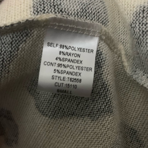 NWT Leopard Cream Hooded Cardigan - Picture 8 of 8